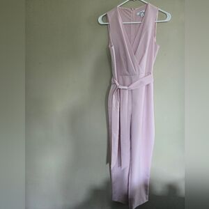 Bar III Purple Pleated Wrap Maxi Dress